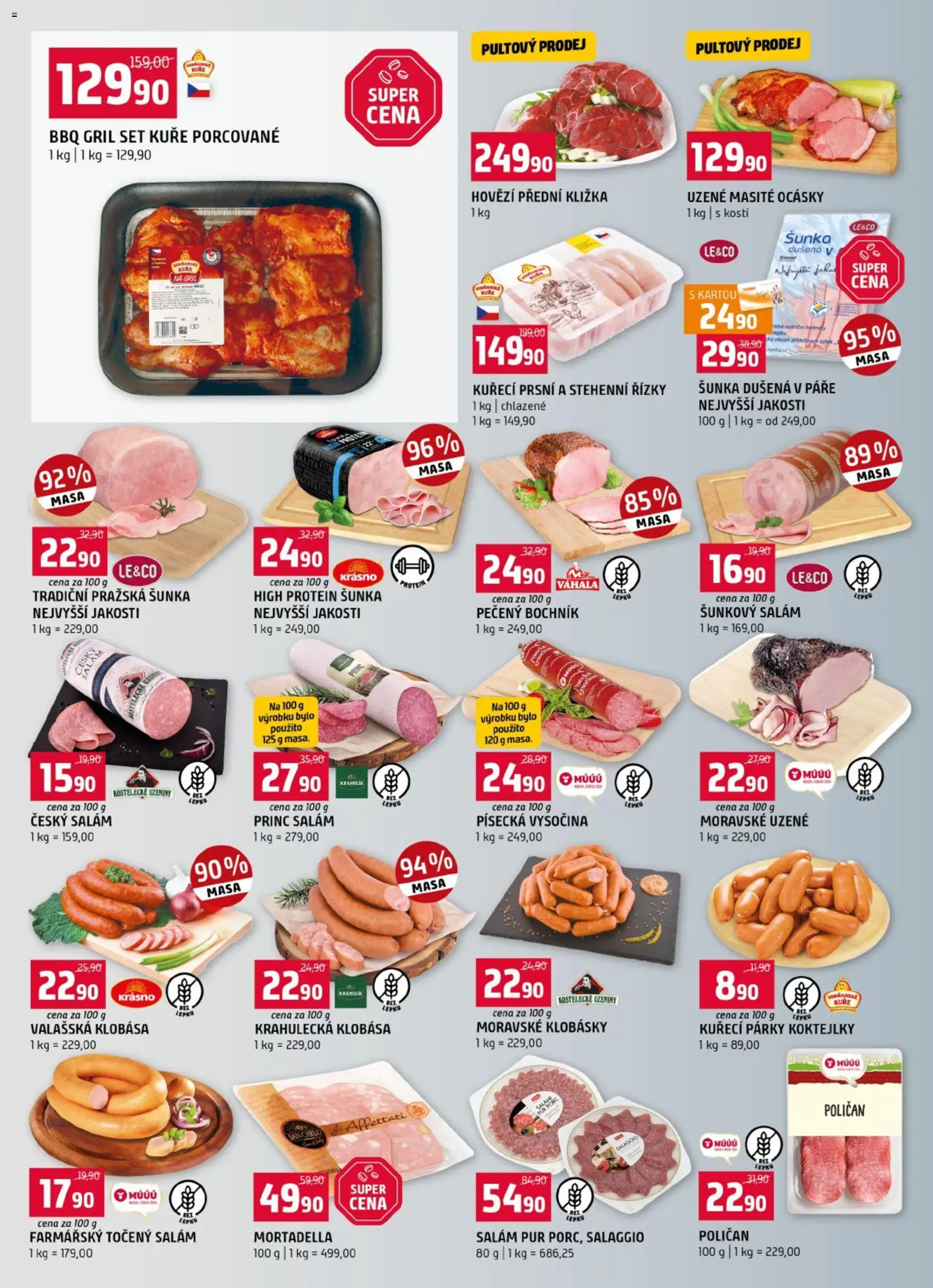 Terno leták od 20.05.2026 | Strana: 2 | Produkty: Hovězí, Párky, Vysočina, Kuře