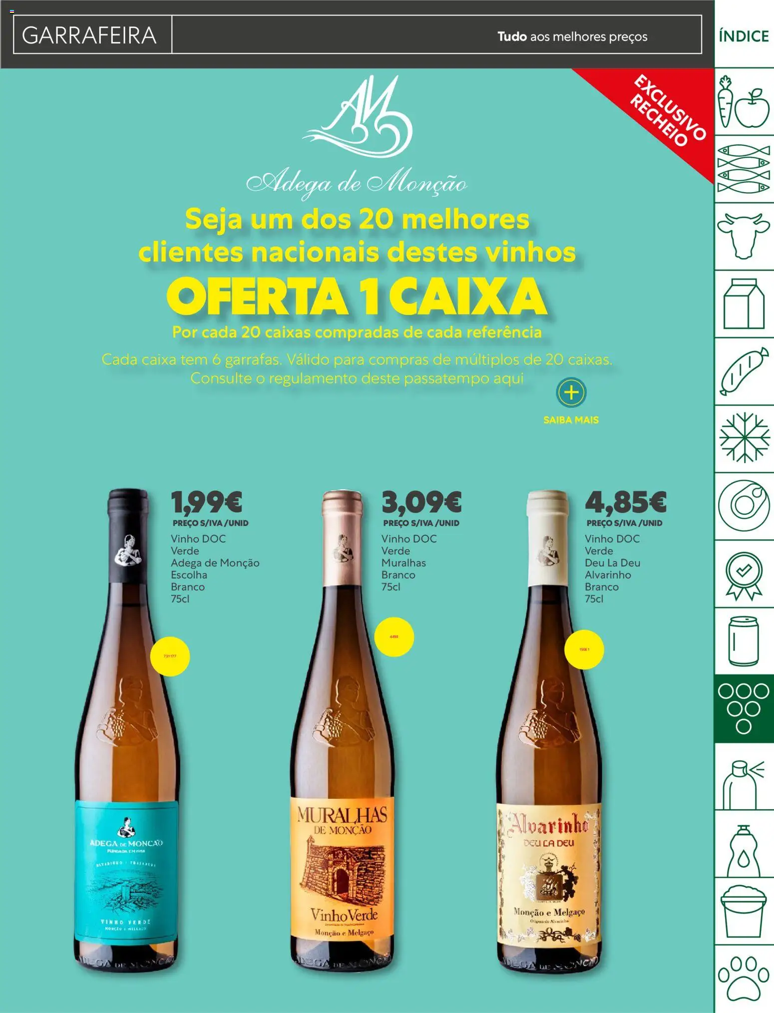 Recheio folheto │ válido de 07/07/2026 | Página: 29 | Produtos: Caixa, Vinho