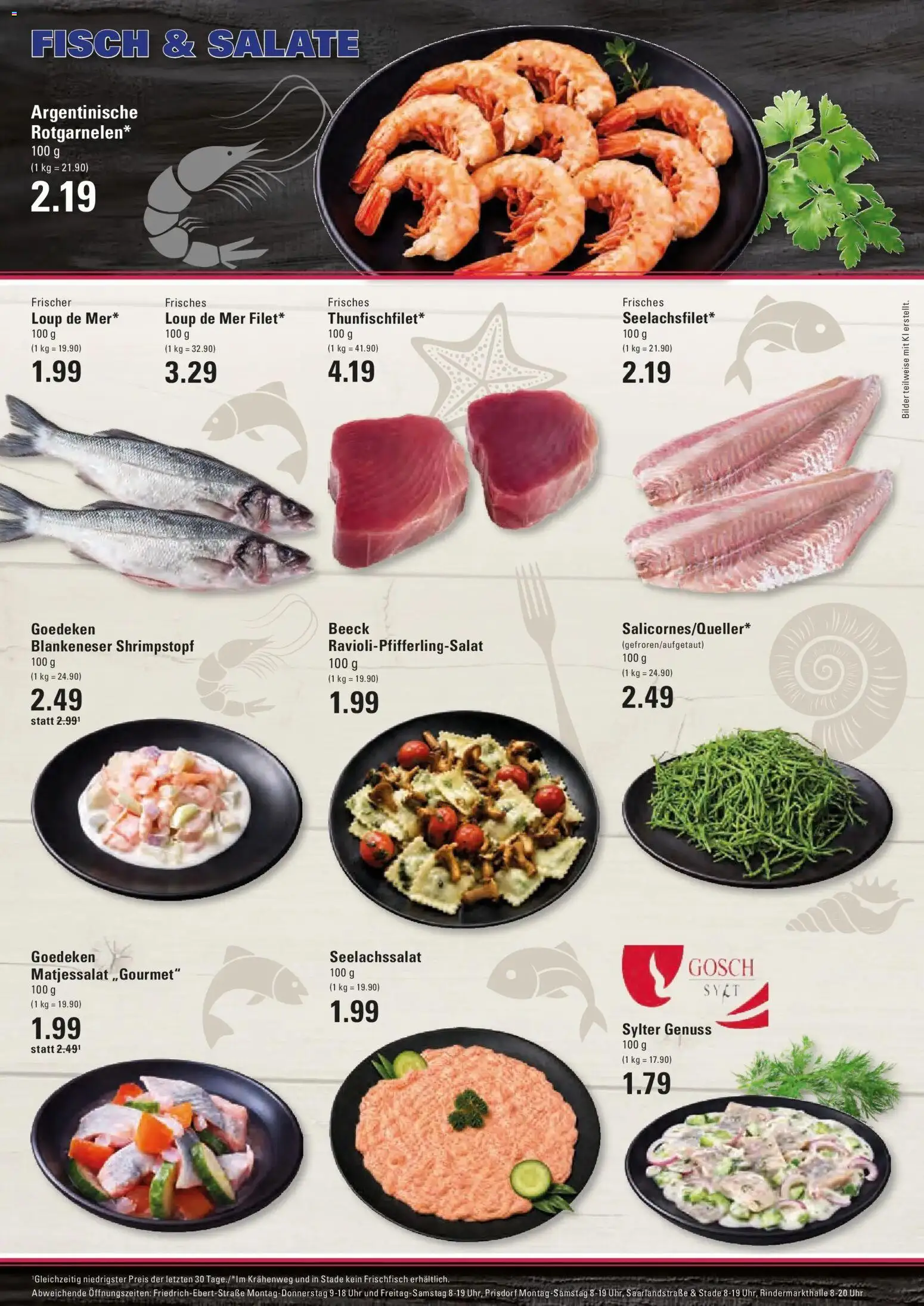 Marktkauf Prospekt Prisdorf (ab 10.08.2026) » Angebote online | Seite: 6 | Produkte: Fisch, Bilder, Uhr