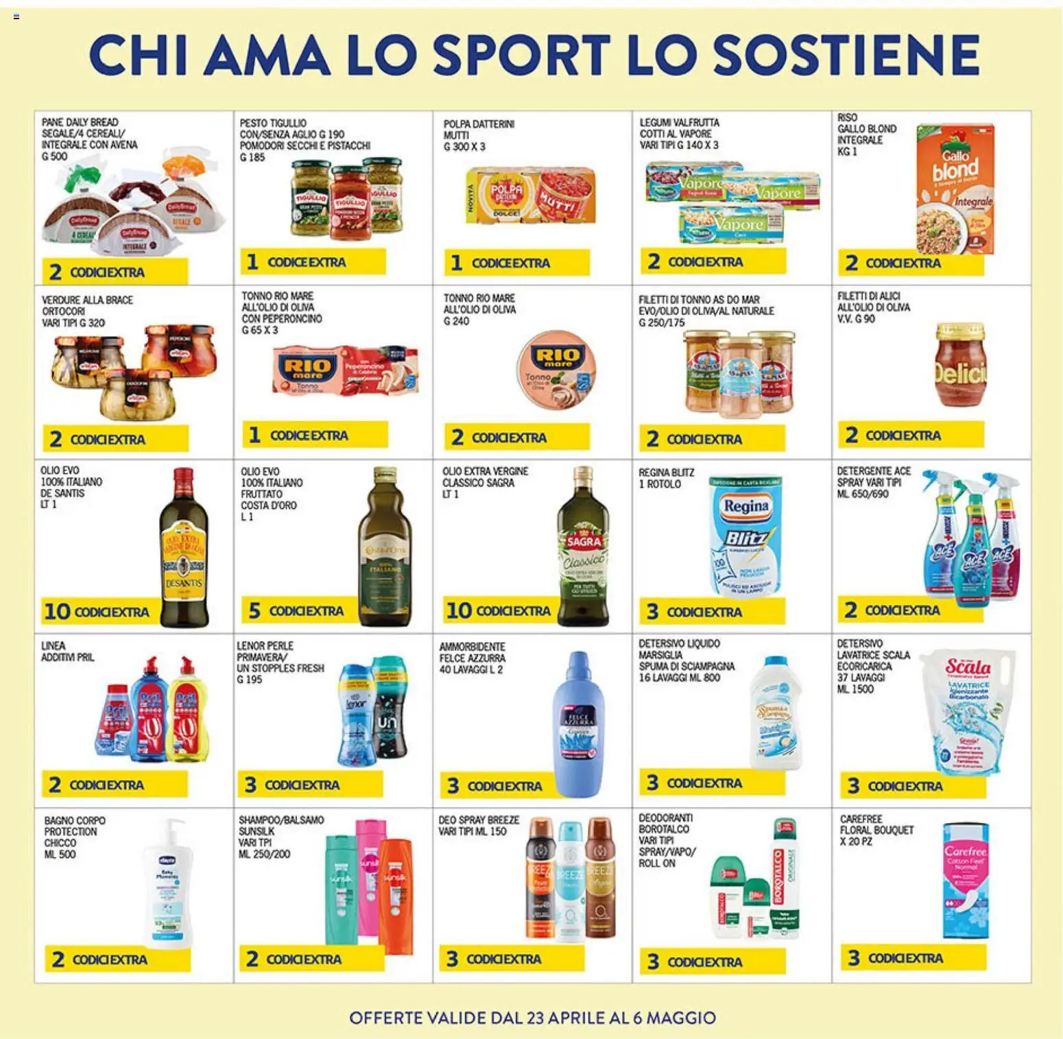 Volantino Coal del 23.04.2026 | Pagina: 27 | Prodotti: Legumi, Olio, Peperoncino, Olio extra vergine