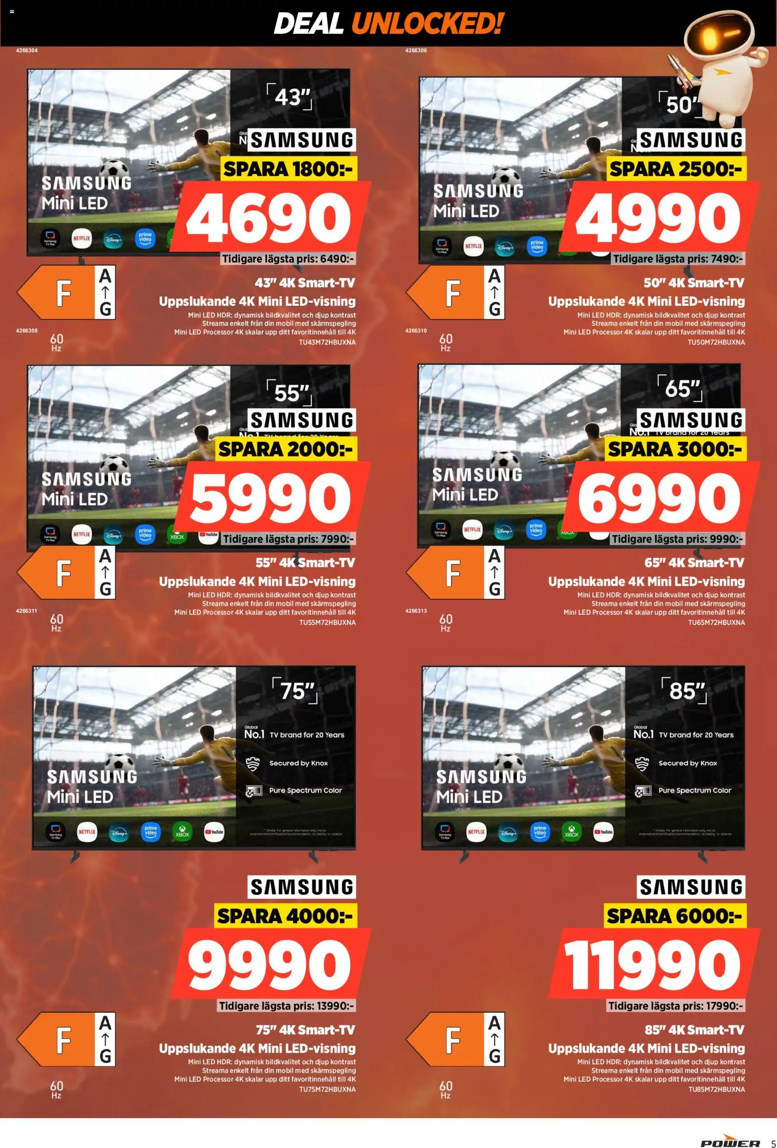 Power reklamblad aktuell från 07/09/2026 | Sida: 5 | Produkter: Tv, Xbox, Puré