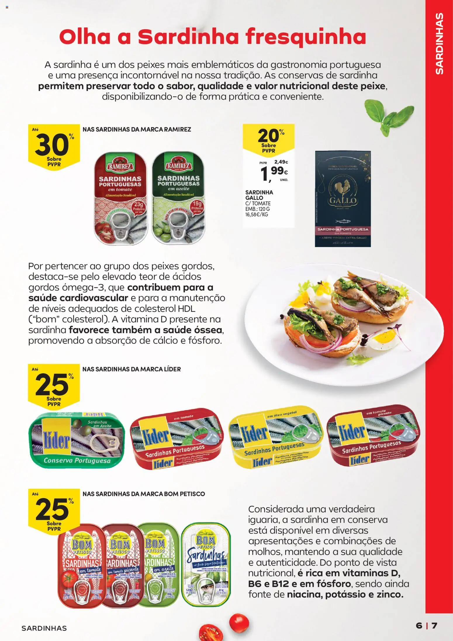 Continente Petiscos │ válido de 28/07/2026 | Página: 7 | Produtos: Azeite, Sardinhas, Óleo, Tomate