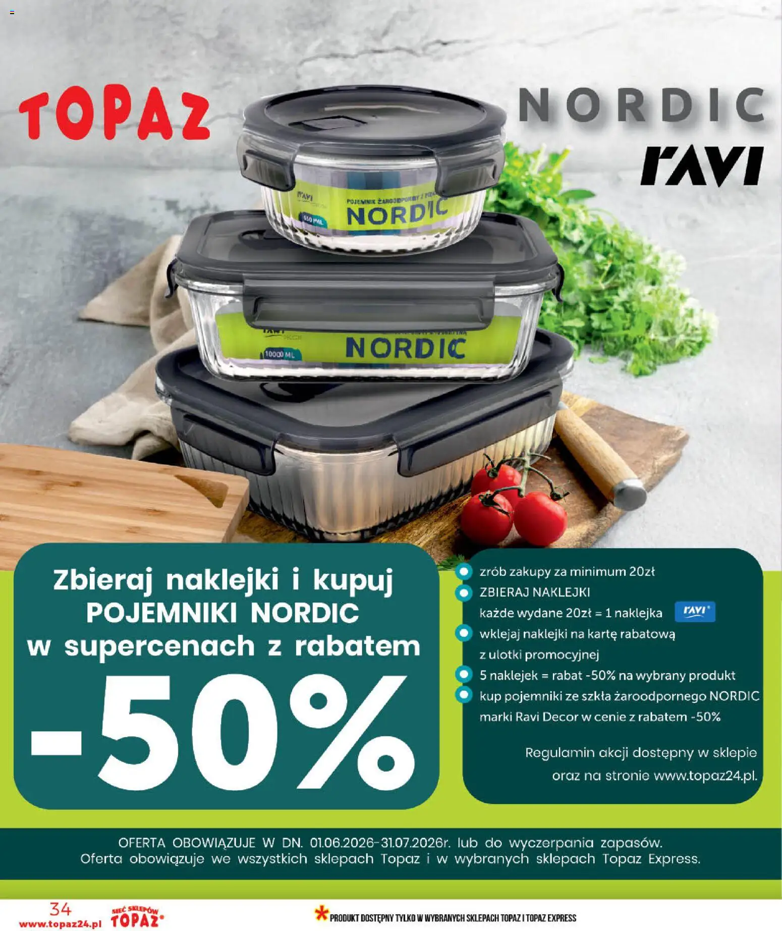 Topaz gazetka - MAZ od 03.06.2026 | Strona: 34