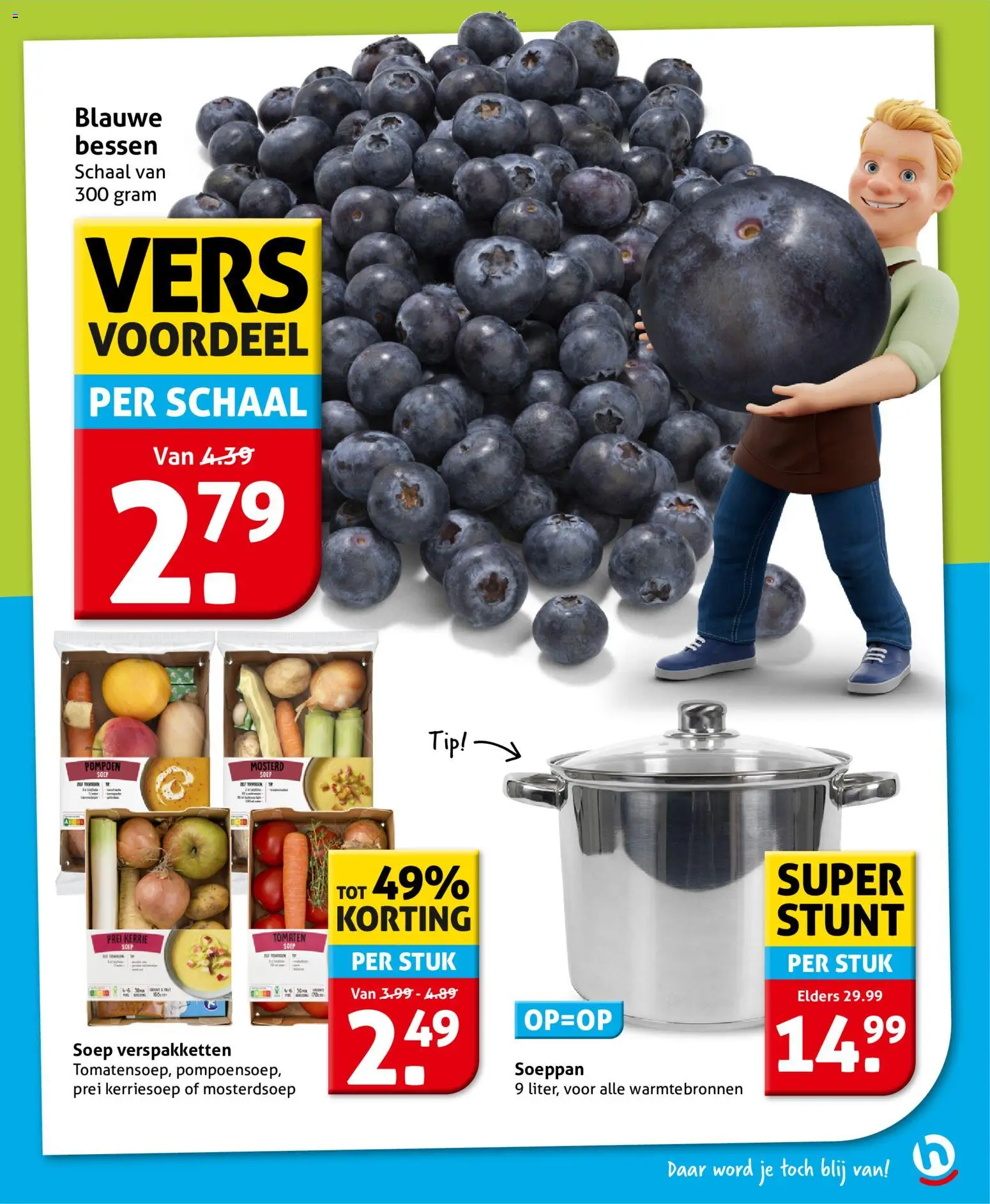 {H1} | Pagina: 15 | Producten: Pompoen, Schaal, Prei, Mosterd
