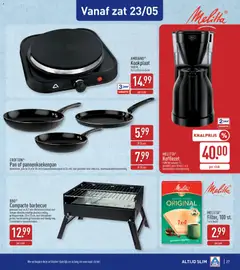 Aldi folder week 21 - Voorbeeld van een folder van Aldi, geldig van 18.05.2026 | Pagina: 27 | Producten: Kookplaat, Pan