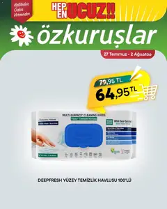 27 Temmuz 2026 tarihinden itibaren geçerli olan Özkuruşlar kataloğu önizlemesi | Sayfa: 7