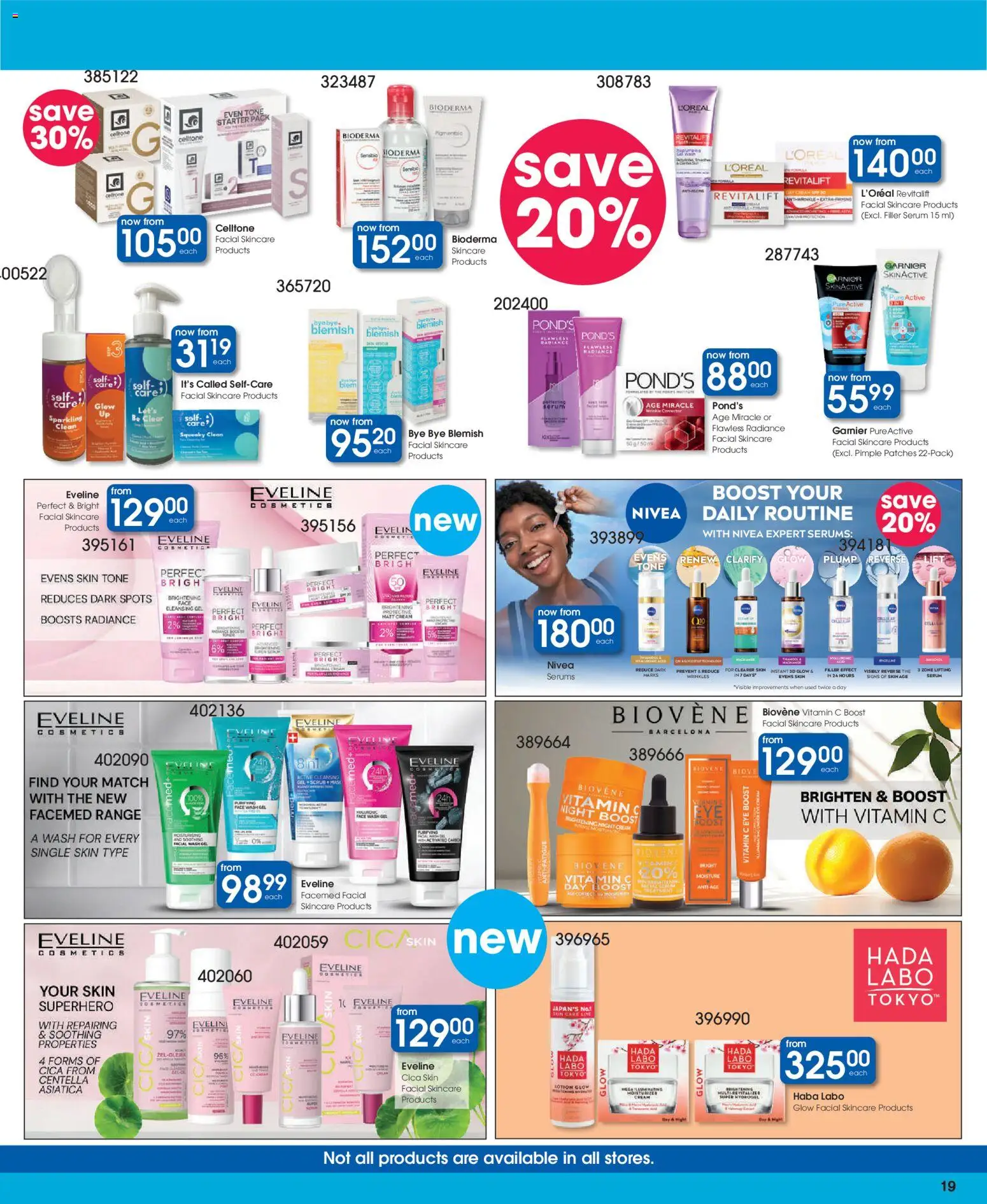 New Clicks catalogue – valid from 11.03.2026 | Page: 19 | Products: Serum, Mask, Cream, Lotion