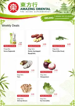 Amazing Oriental folder - Voorbeeld van een folder van Amazing Oriental, geldig van 14-10-2026