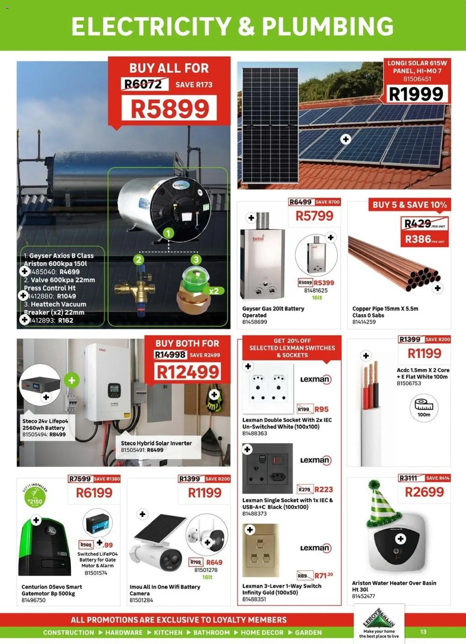 New Leroy Merlin catalogue – valid from 01/09/2026 | Page: 13