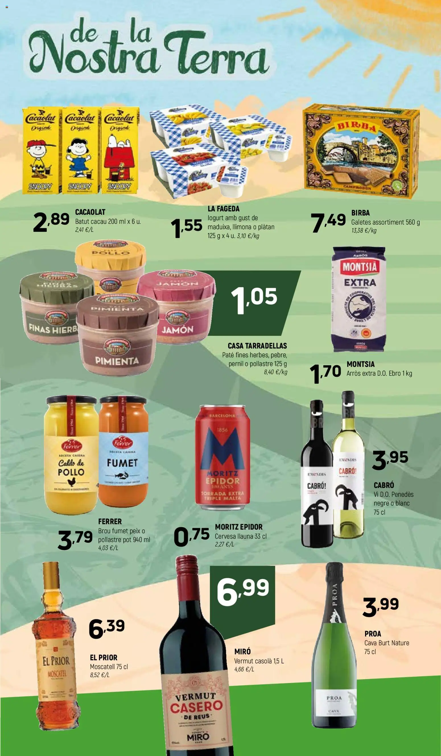 Coviran Ofertas │ válido desde el 20/10/2026 | Página: 9 | Productos: Vermut, Caldo de pollo, Jamón, Paté