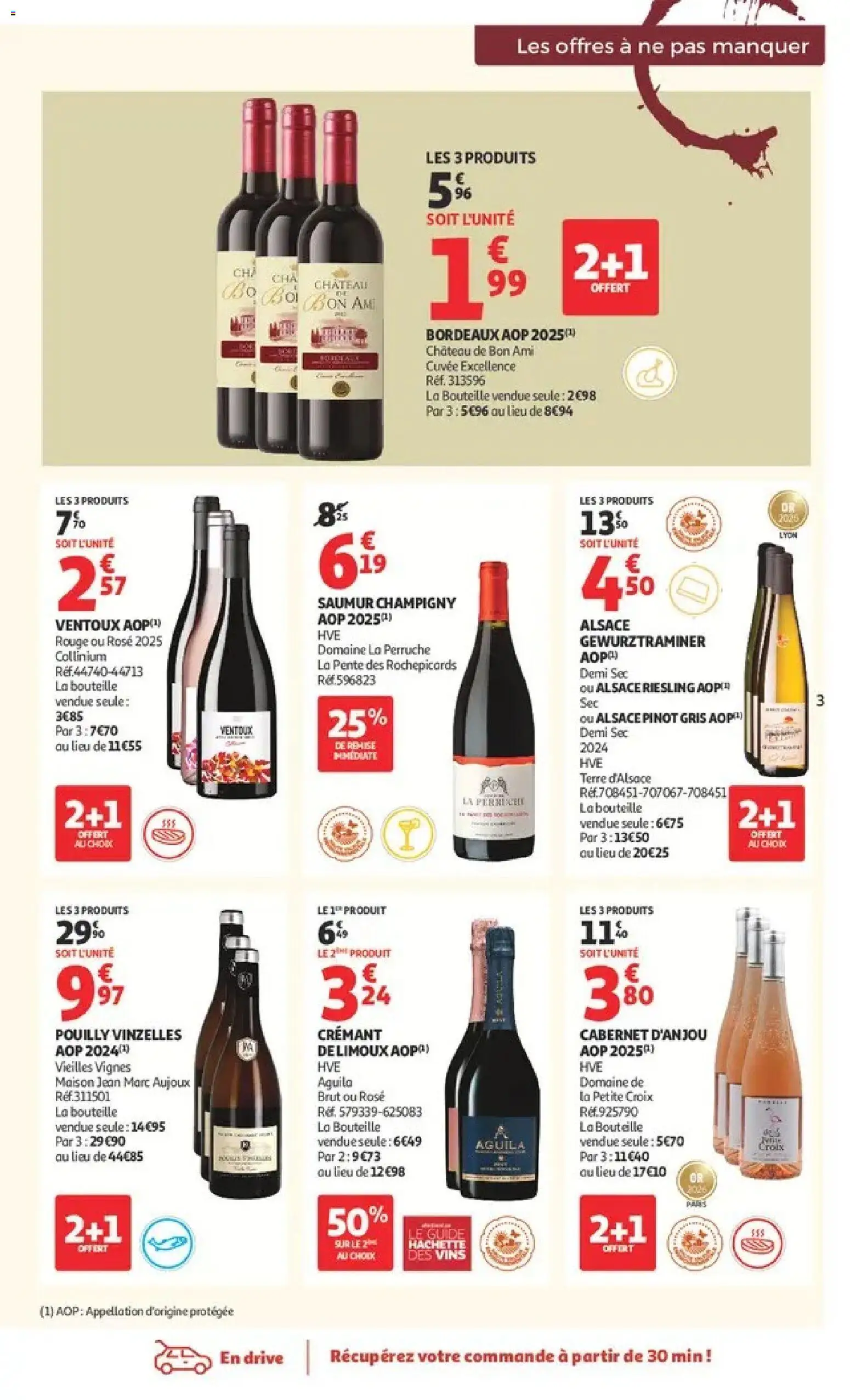 {H1} | Page: 3 | Produits: Bol, Jean, Alsace gewurztraminer, Bouteille