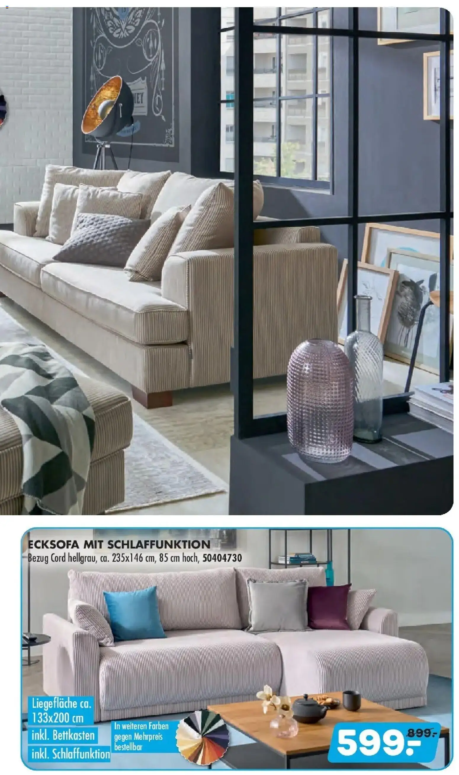 Möbel Kraft Prospekt 	 – gültig ab 11.03.2026 | Seite: 7 | Produkte: Ecksofa, Liege