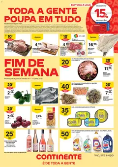 Pré-visualização Continente Fim de Semana à Continente válido de 10/07/2026