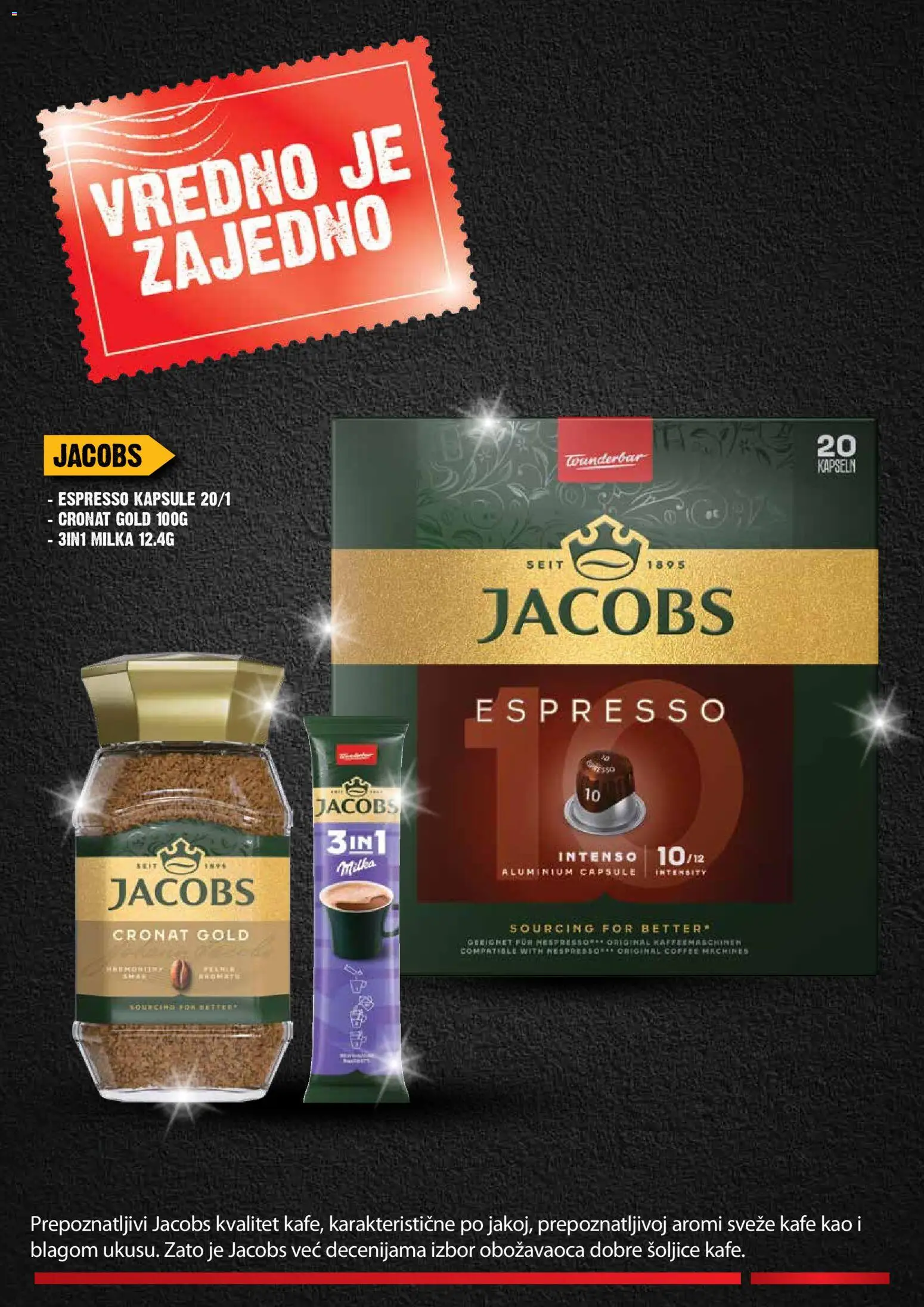 Mercator katalog - važi od 16.04.2026 | Strana: 11 | Proizvode: Milka, Kapsule, Nespresso