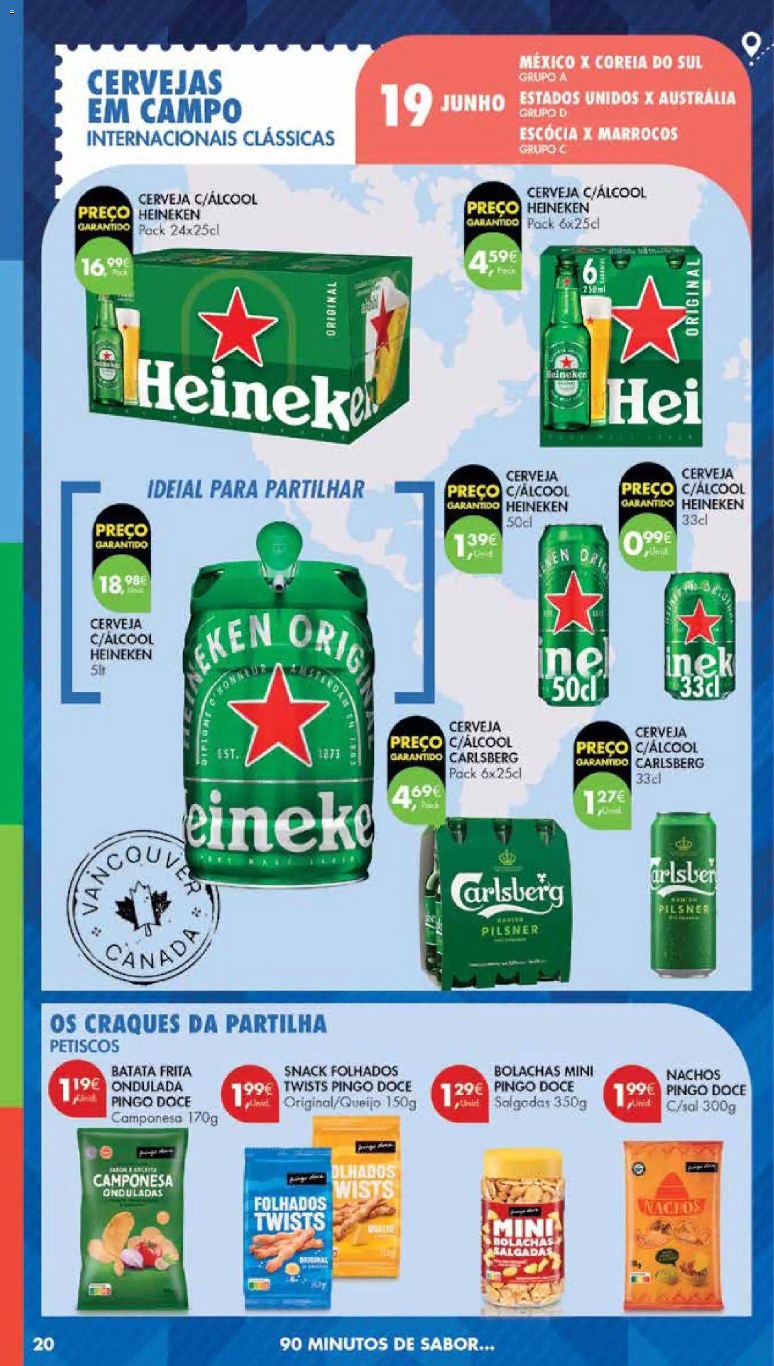 Pingo Doce Poupe Esta Semana Madeira │ válido de 09.06.2026 | Página: 20 | Produtos: Batata, Batata frita, Bolachas, Cerveja