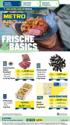 Metro Prospekt ab 21.09.2026 gültig