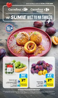 Pogląd oferty "Carrefour gazetka - Weź to na świeżo" - ważna od 14.09.2026