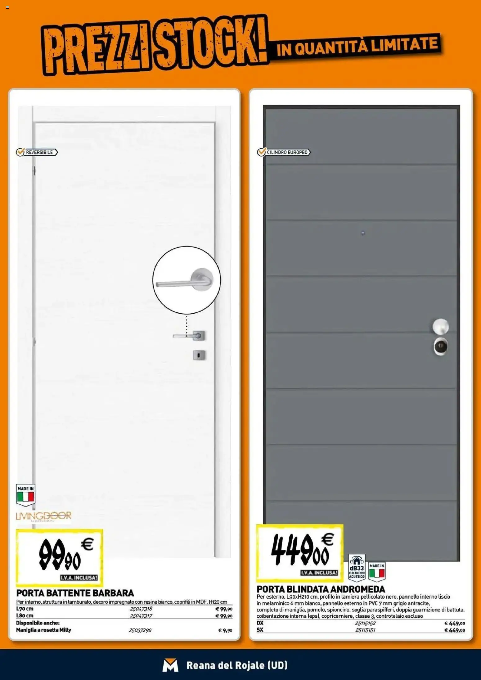 Nuovo TECNOMAT - Straordinari prezzi stock! dal 24/09/2026 > offerte anteprima 🛍️ | Pagina: 10 | Prodotti: Porta