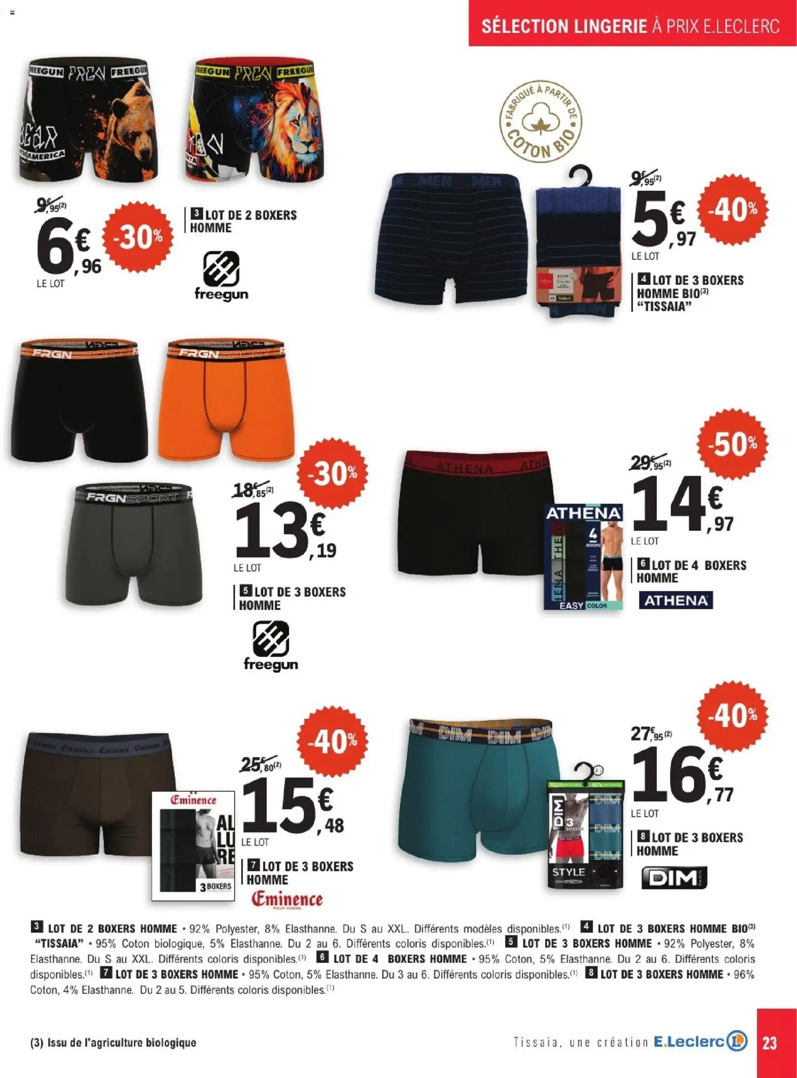 {H1} | Page: 23 | Produits: Coton, Boxers, Boxers homme, Thé