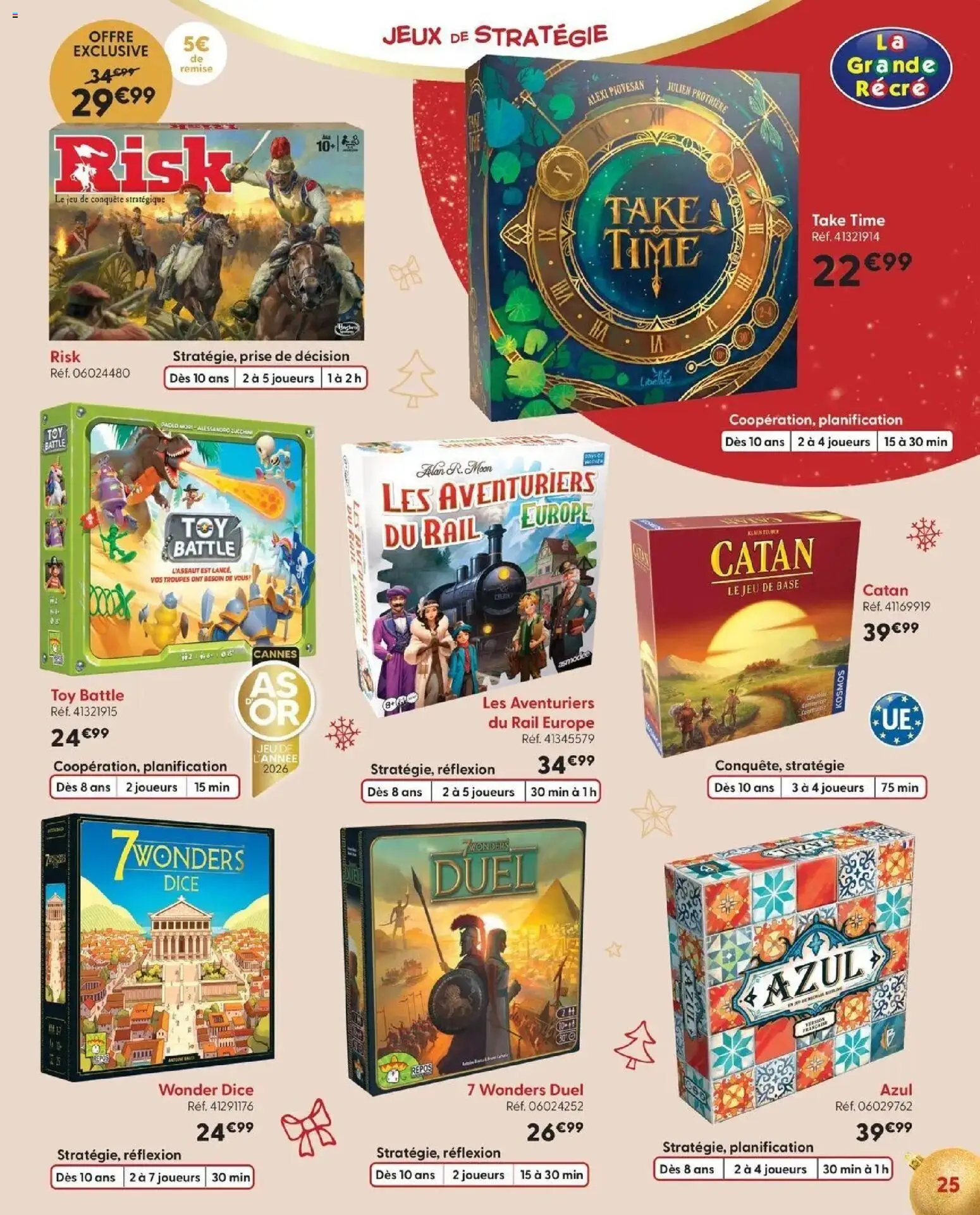La Grande Récré - LE NOËL DE TOUTES LES PASSIONS à partir du 14/10/2026 - promo en ligne | Page: 25 | Produits: Base, Prise, Jeux