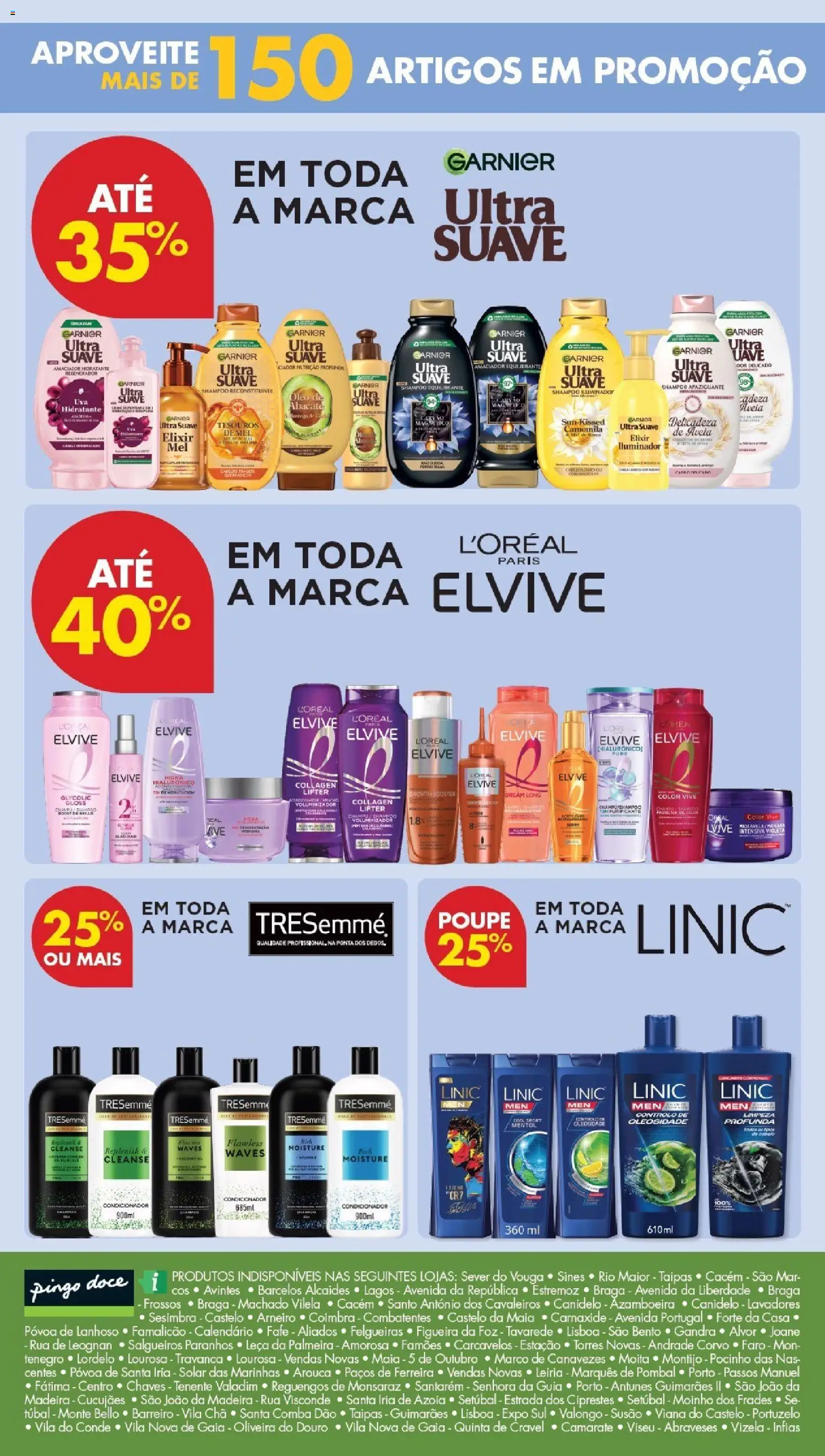 Pingo Doce Especial Cabelos │ válido de 21.04.2026 | Página: 12 | Produtos: Gloss, Aveia, Shampoo, Mesa