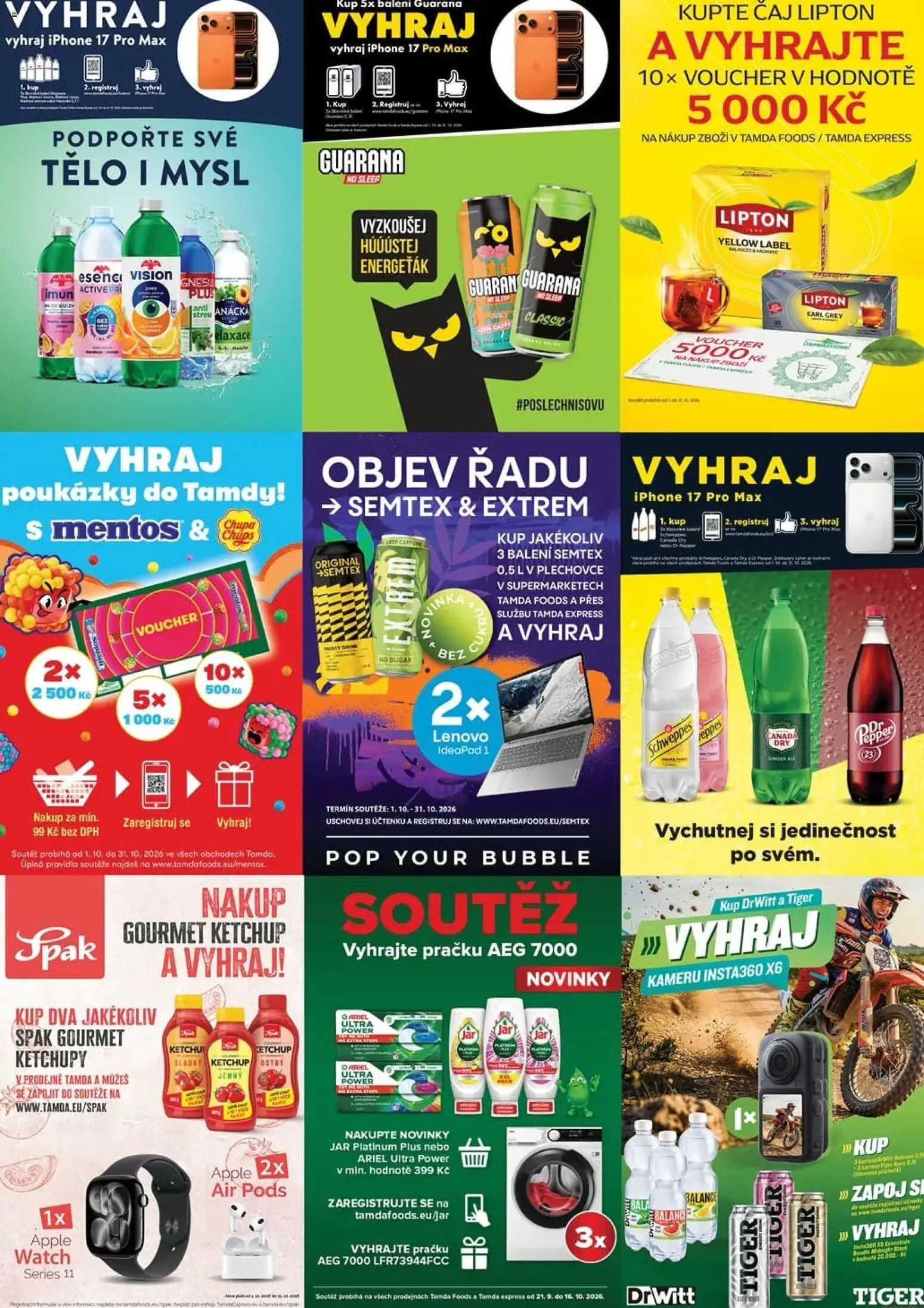 Tamda Foods leták od 07.10.2026 | Strana: 59 | Produkty: Gourmet, Drwitt, Ariel, Jar