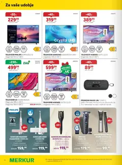 Merkur katalog akcije – veljaven od 02.09.2026 | Stran: 30 | Izdelki: Televizor, Radio, Kodralnik, Brivnik