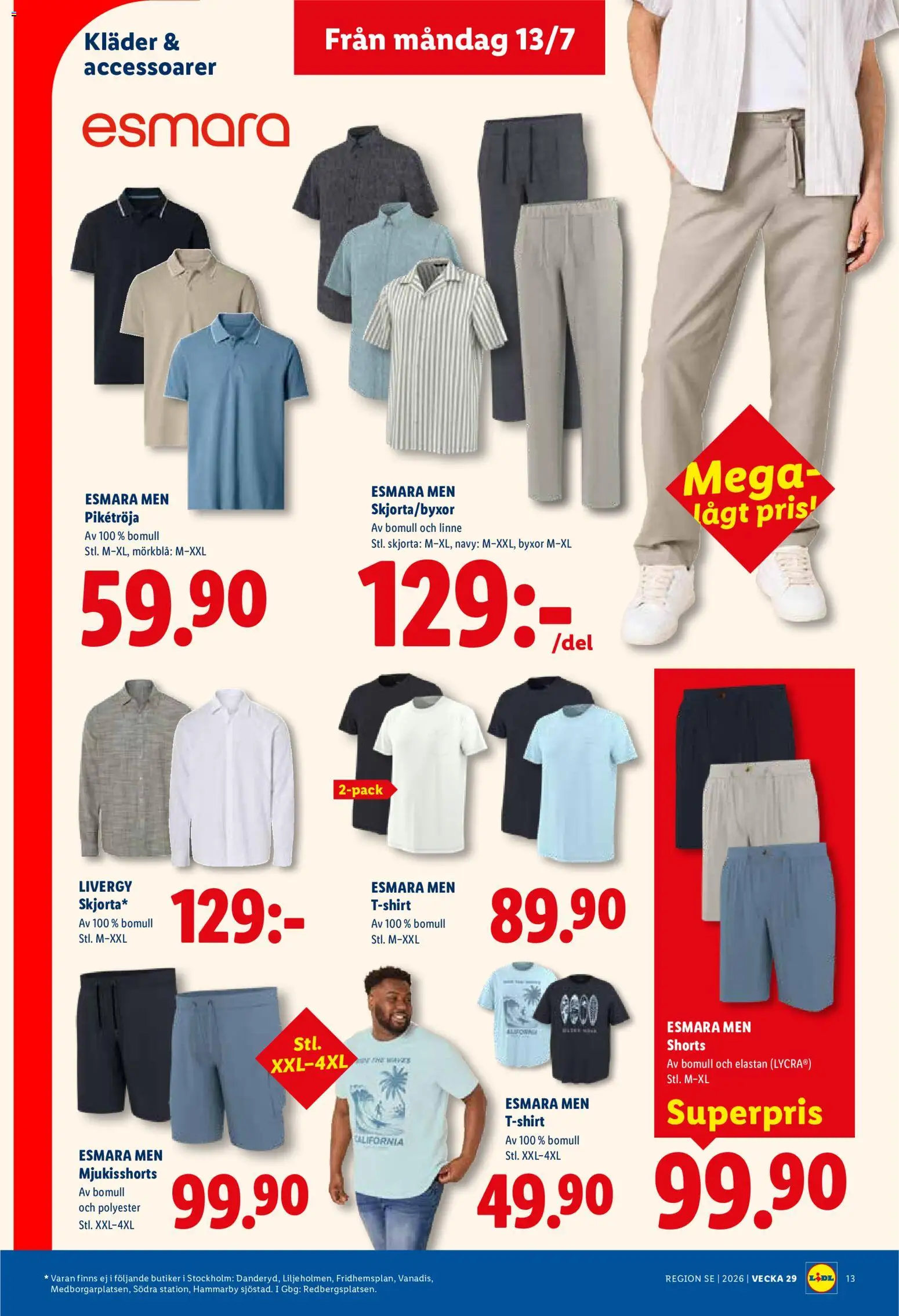 Nuvarande Lidl erbjudanden från 📣 13/07/2026 - 19/07/2026 📣 | Sverige