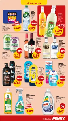 Penny Prospekt ab 01.06.2026 gültig | Seite: 43 | Produkte: Zitrone, Granini, Limette, Volvic