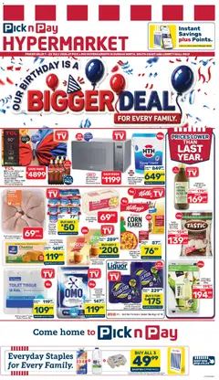 Pick n Pay specials catalogue – valid from 07/07/2026