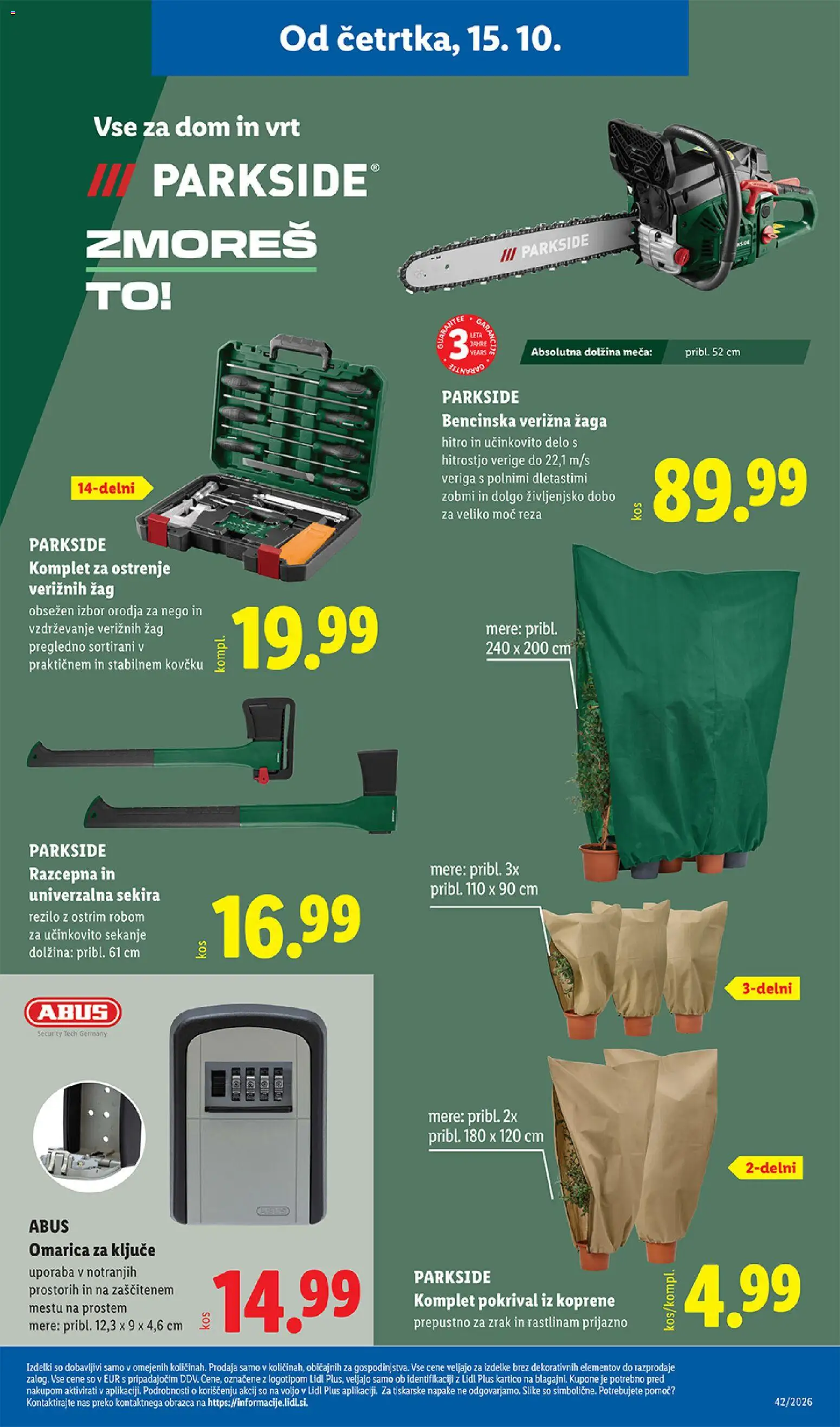 Novi Lidl katalog ponudbe – veljaven od 15.10.2026 | Stran: 44