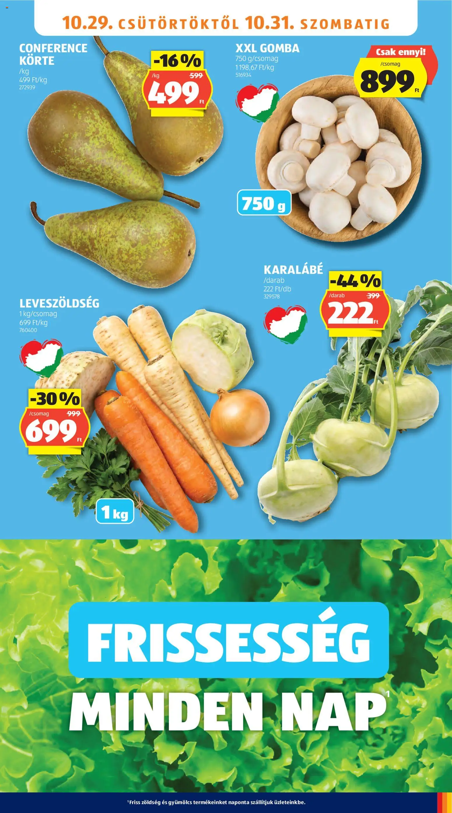 Aldi akciós ujság - amely érvényes a következő dátumtól: 2026.10.29. | Oldal: 7