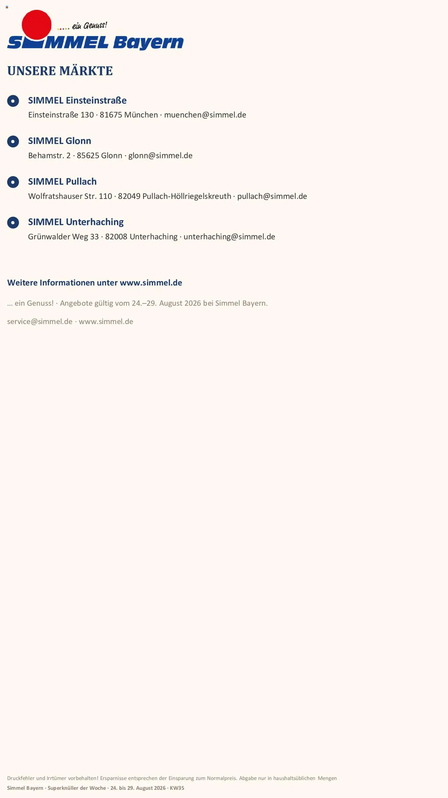 Simmel Bayern – gültig ab 24.08.2026 | Seite: 24
