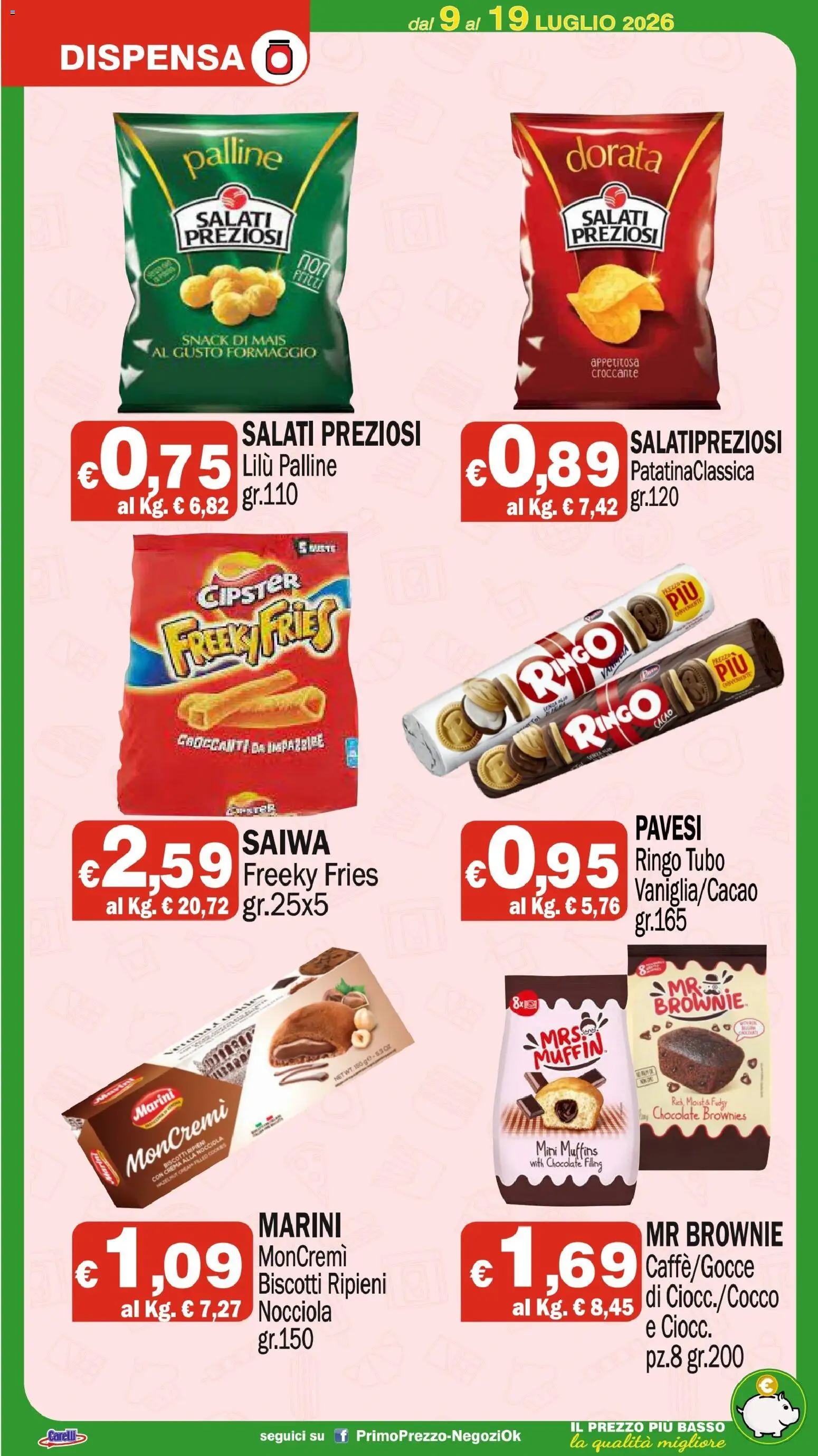 Volantino Primo Prezzo del 09/07/2026 | Pagina: 16