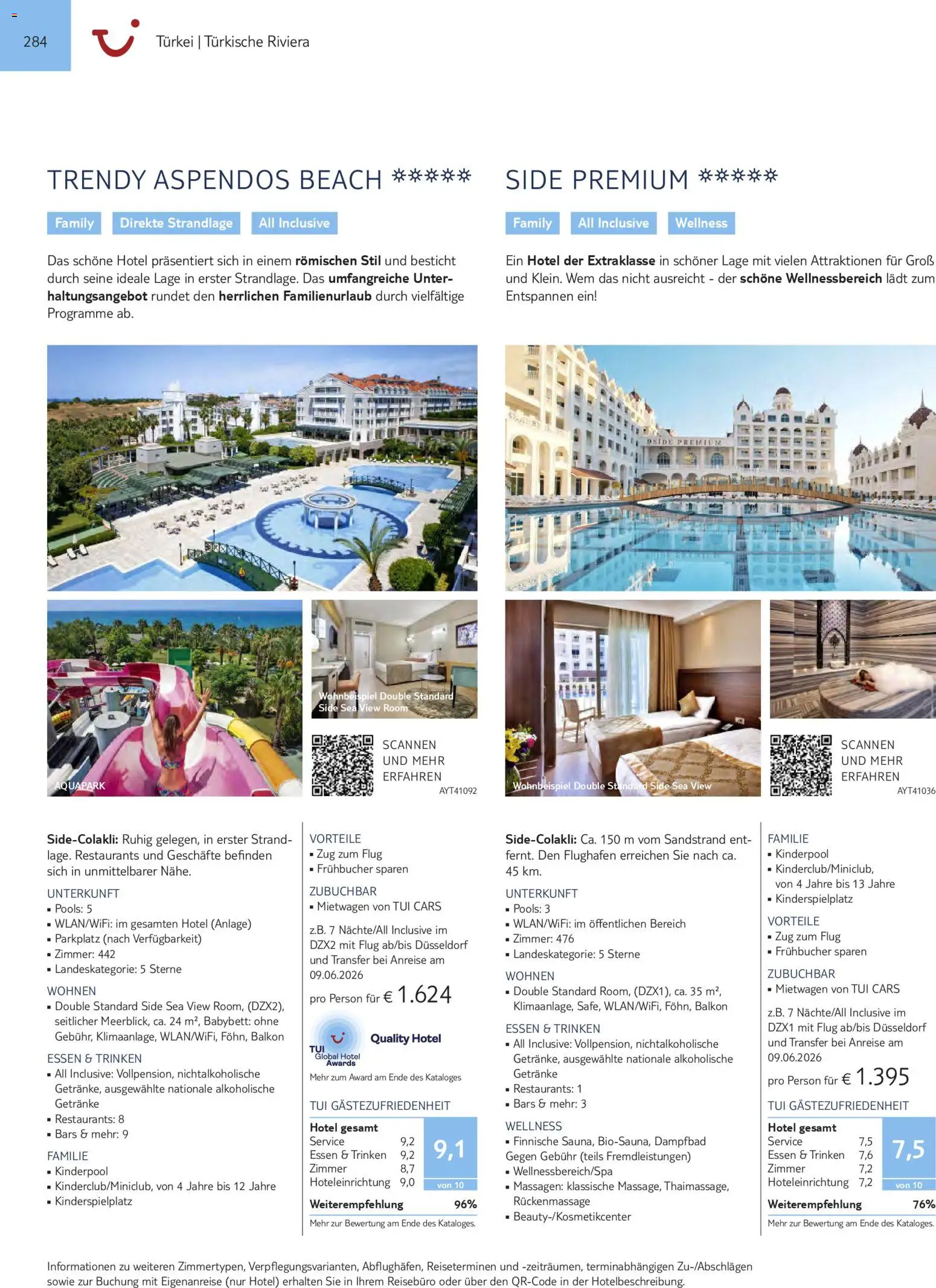 TUI Prospekt Südeuropa & Nordafrika 2026/27 – gültig ab 03.03.2026 | Seite: 284 | Produkte: Babybett
