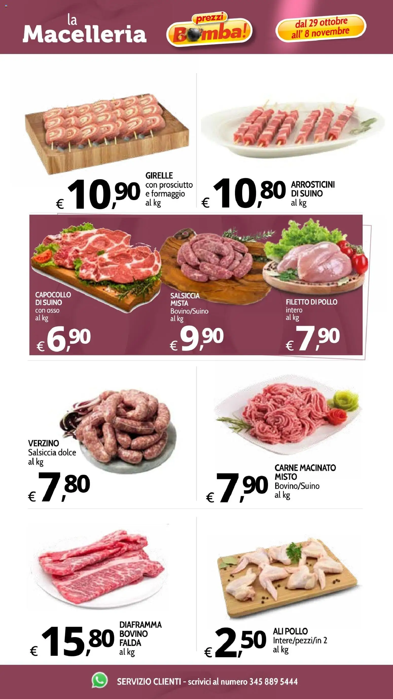 Volantino Primo Prezzo del 29/10/2026 | Pagina: 37 | Prodotti: Bovino, Filetto, Formaggio, Macinato