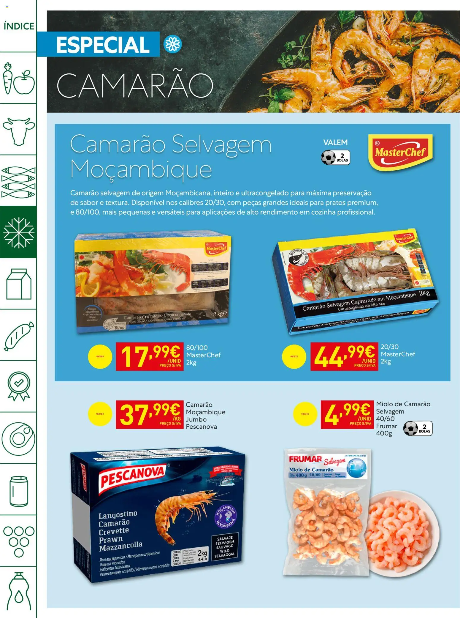 Recheio Horeca │ válido de 05.05.2026 | Página: 10 | Produtos: Pratos, Camarão