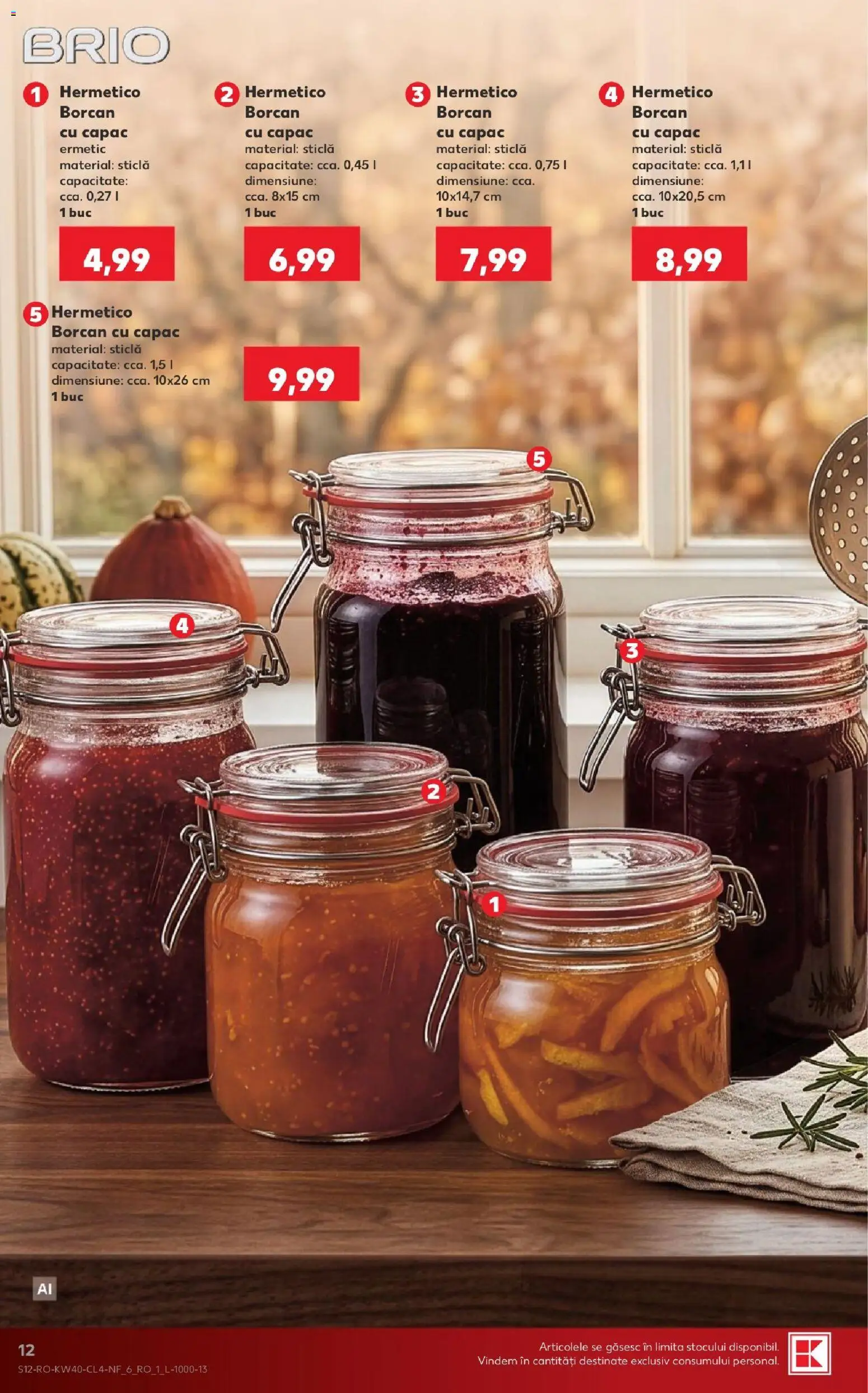 Kaufland RO akciós ujság - amely érvényes a következő dátumtól: 2026.09.30. | Oldal: 12