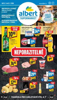 Náhled letáku Albert leták - Supermarket - Praha Čimice od 15.07.2026