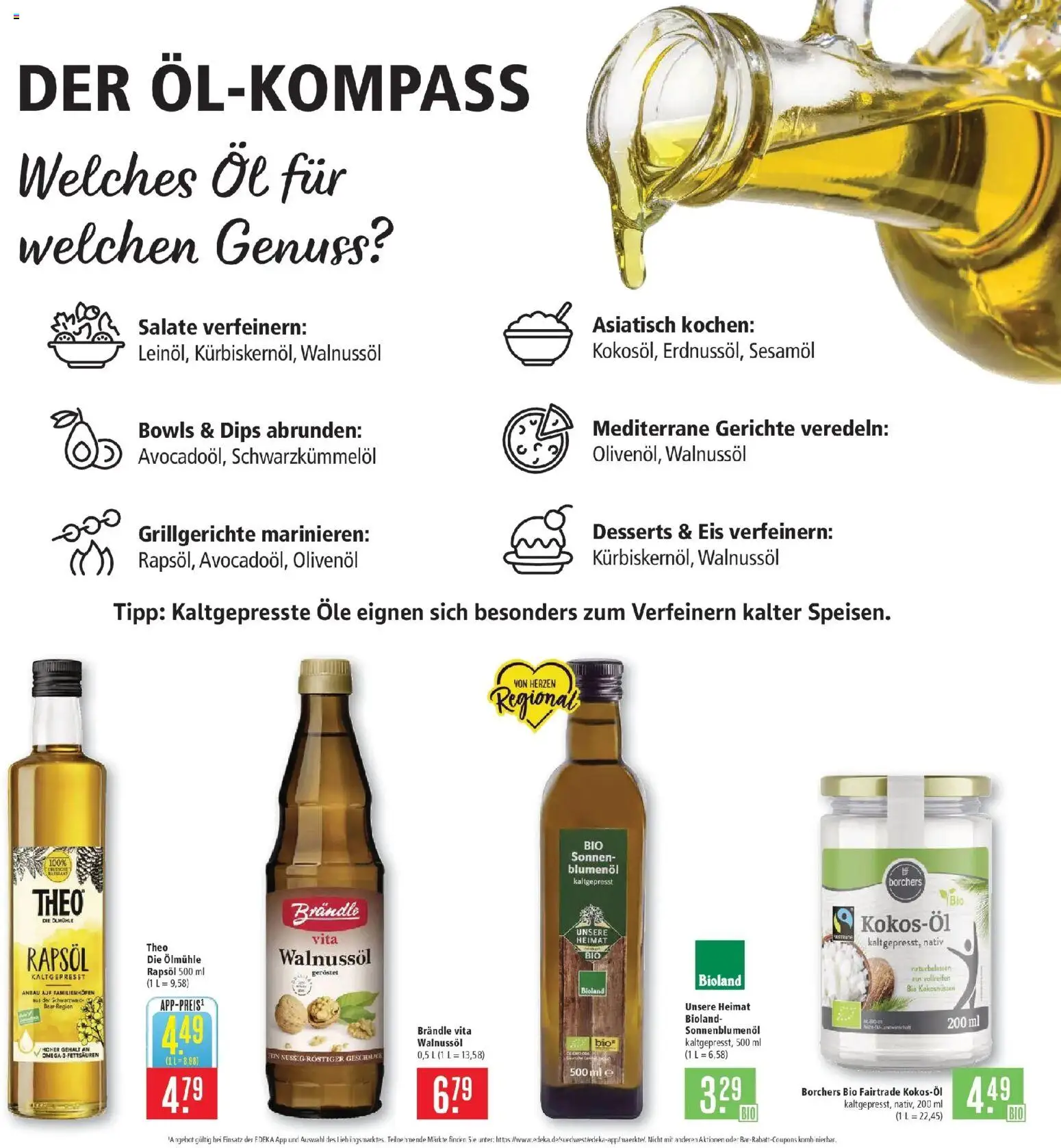 Marktkauf Prospekt Aschaffenburg (ab 19.10.2026) » Angebote online | Seite: 17 | Produkte: Öl, Olivenol, Gerichte, Eis
