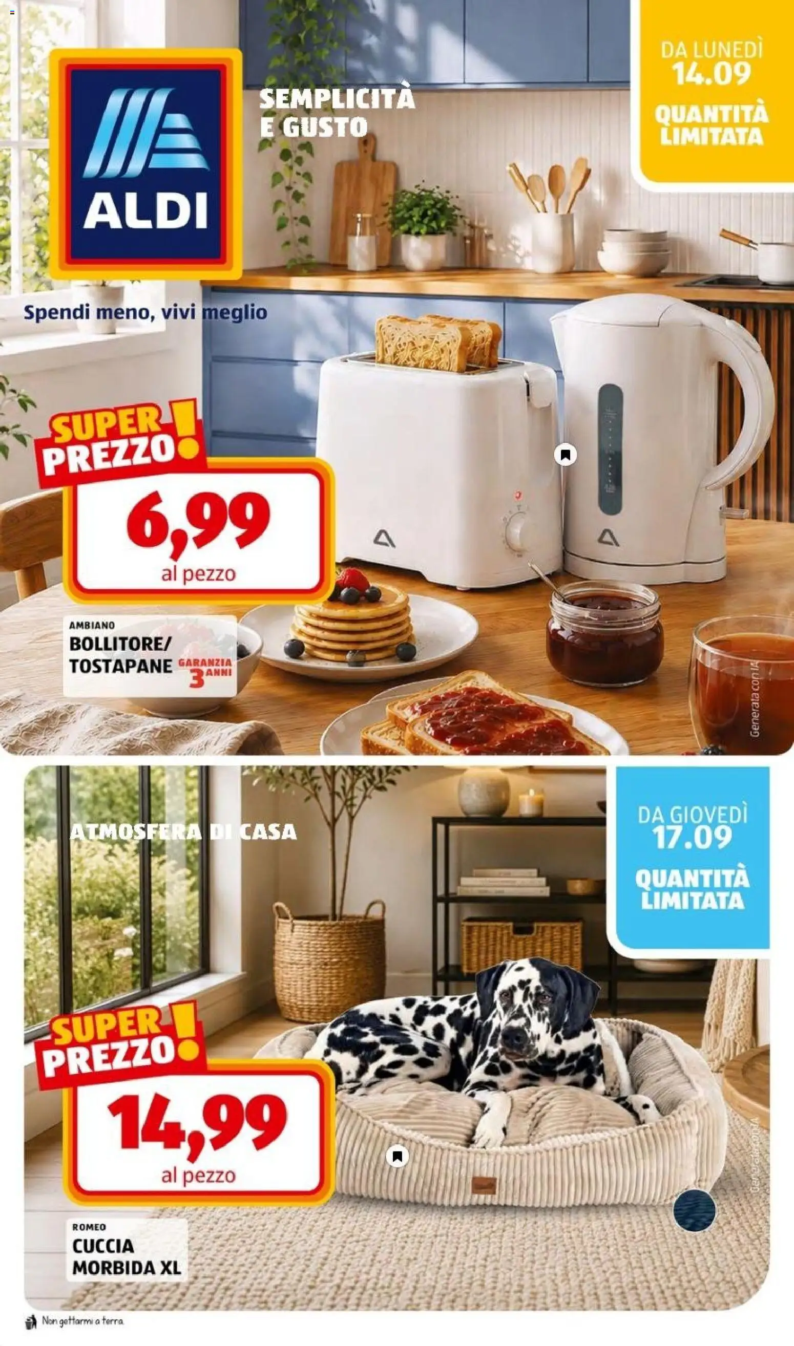 Volantino Aldi del 14/09/2026 | Pagina: 34