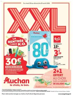 Auchan - Prévisualisation de Auchan catalogue valide à partir de 18/08/2026