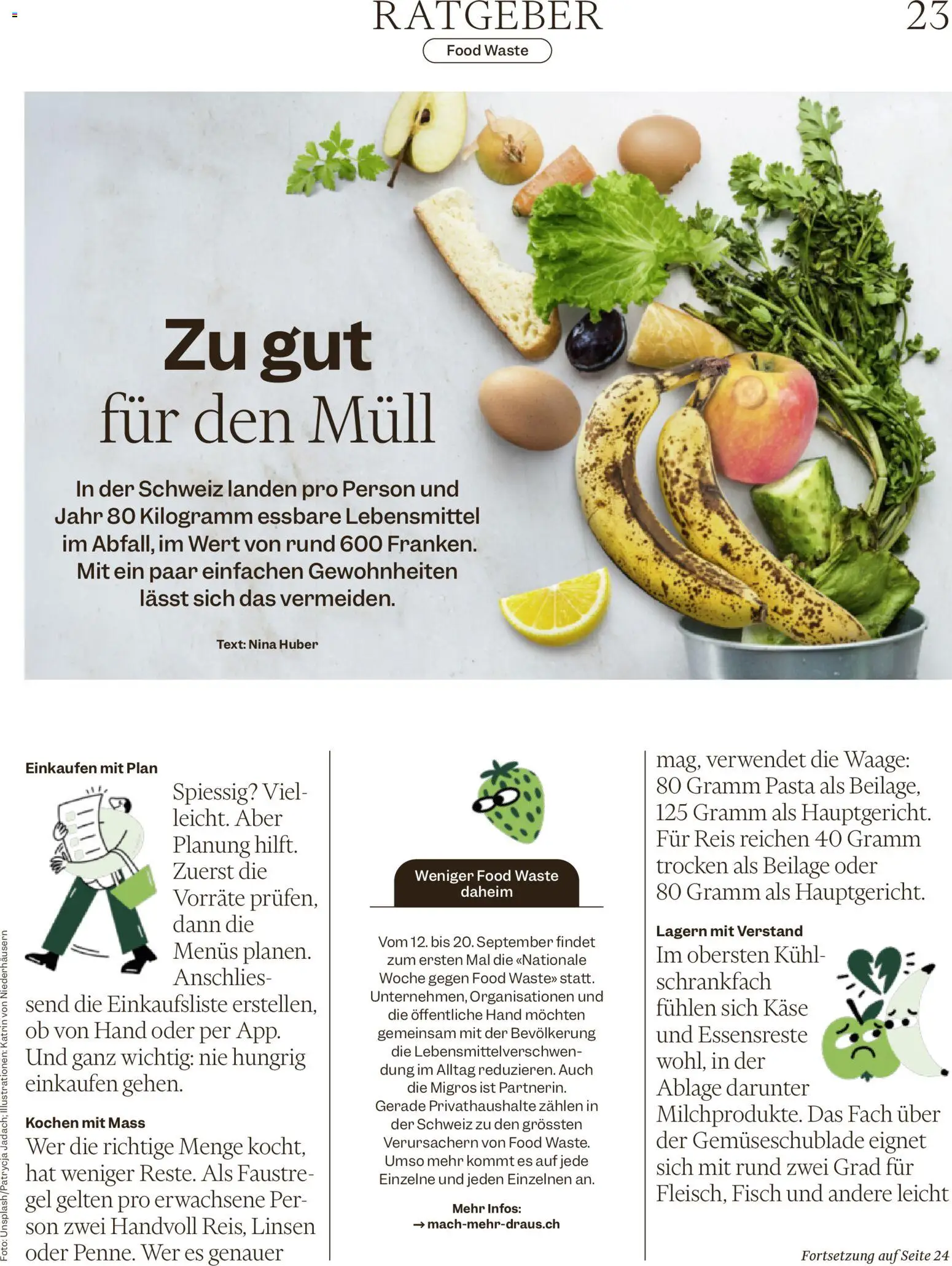 Migros aktionen Magazin – gültig ab 16.09.2026 | Seite: 23 | Produkte: Käse, Reis, Fisch, Pasta