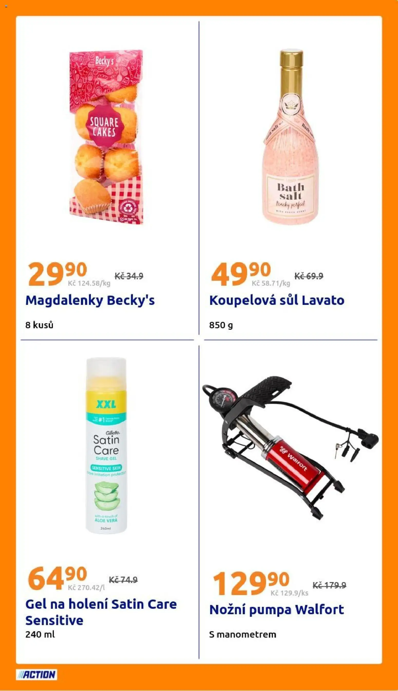Action leták od 21.10.2026 | Strana: 21 | Produkty: Gel na holení, Aloe vera, Pumpa, Sůl