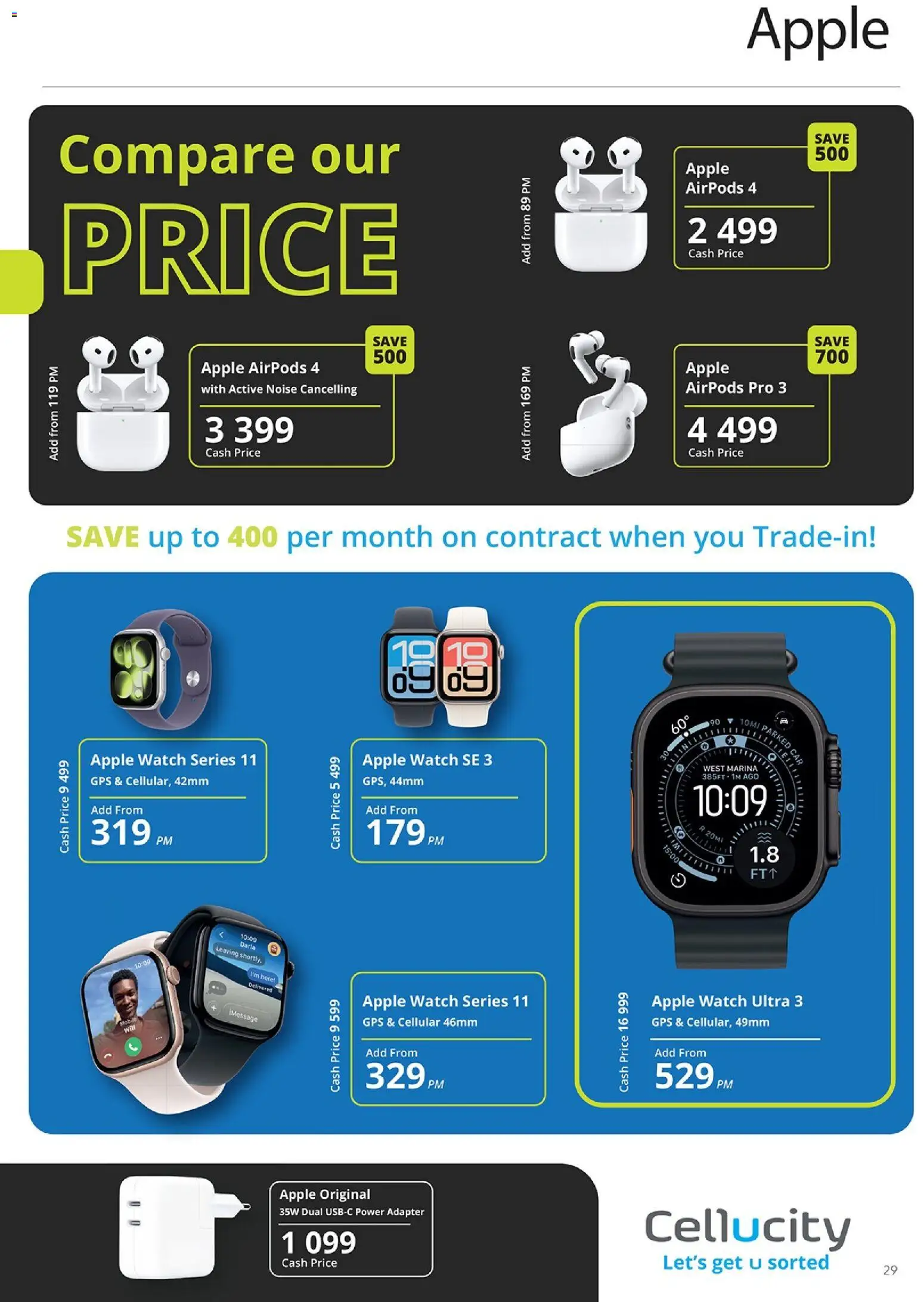 New Cellucity catalogue – valid from 07/08/2026 | Page: 29 | Products: Watch, Adapter