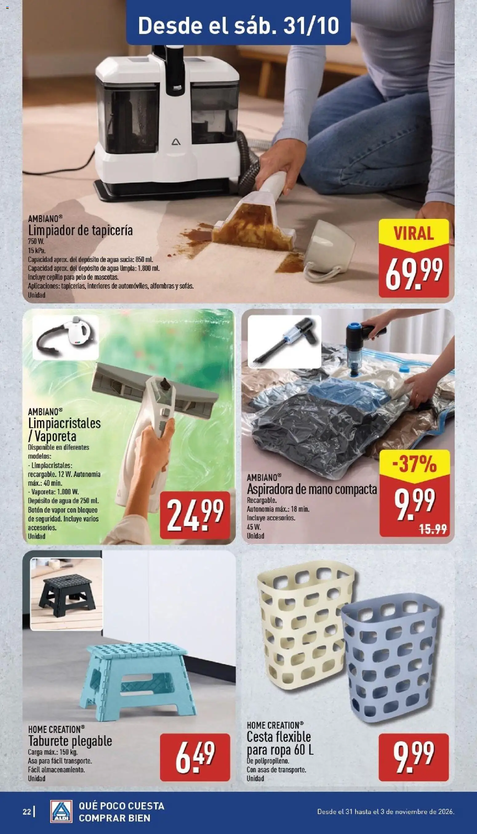 Aldi folleto Baleares │ válido desde el 26/10/2026 | Página: 22