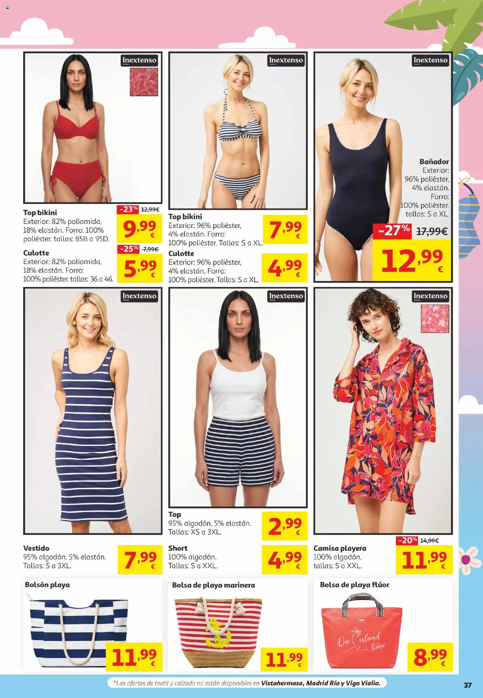 Alcampo Canarias │ válido desde el 16.06.2026 | Página: 37 | Productos: Camisa, Bolsa
