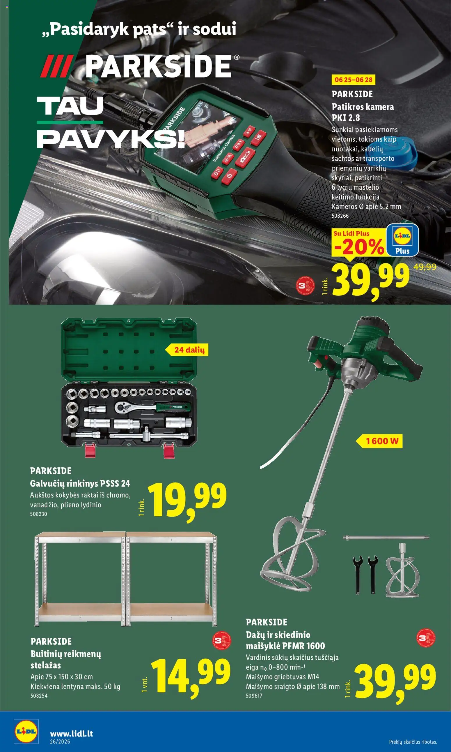 LIDL akcijos nuo 2026.06.22 | Puslapis: 14