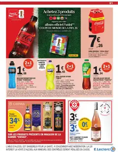 E.Leclerc - Prévisualisation de THÉ NOIR GLACÉ INFUSÉ SAVEUR PÊCHE "FUZETEA", 1,25 L. valide à partir de 09.06.2026 | Page: 61