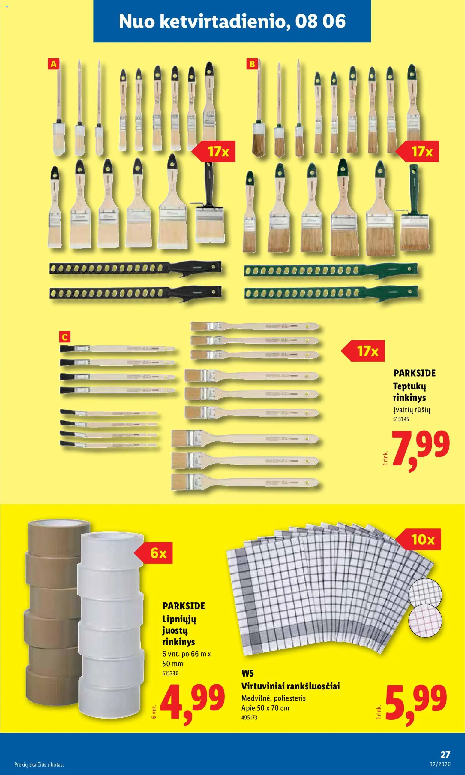 LIDL akcijos nuo 2026.08.03 | Puslapis: 27